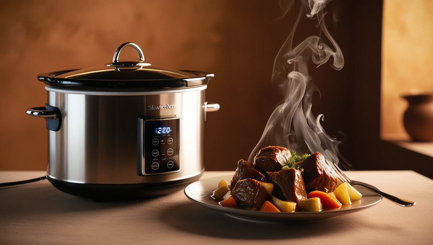 slowcooker met maaltijd